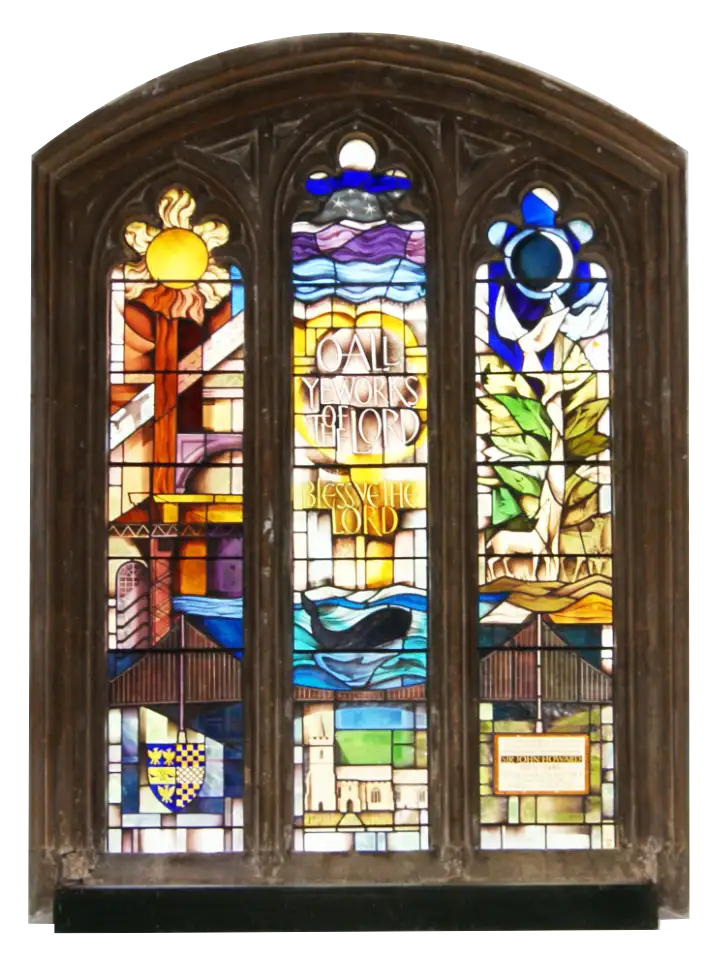 The Benedictite window