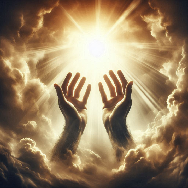 A picture of the congregation in St James' Church, Biddenham