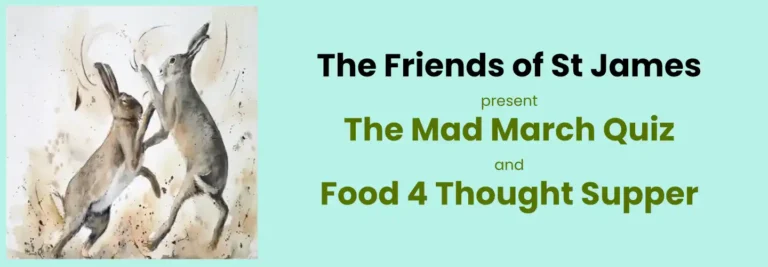 Mad March Quiz and Food 4 Thought Supper